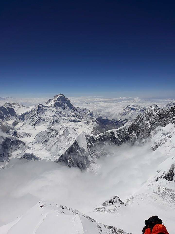 Everest balconi view of mt makalu