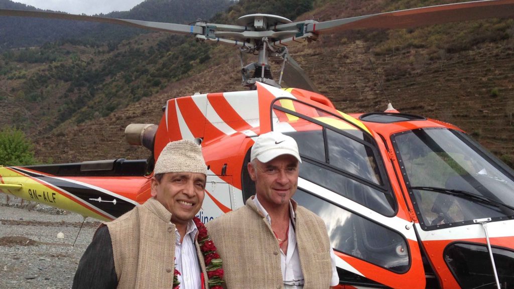 Rukum taksera helicopter tour 6