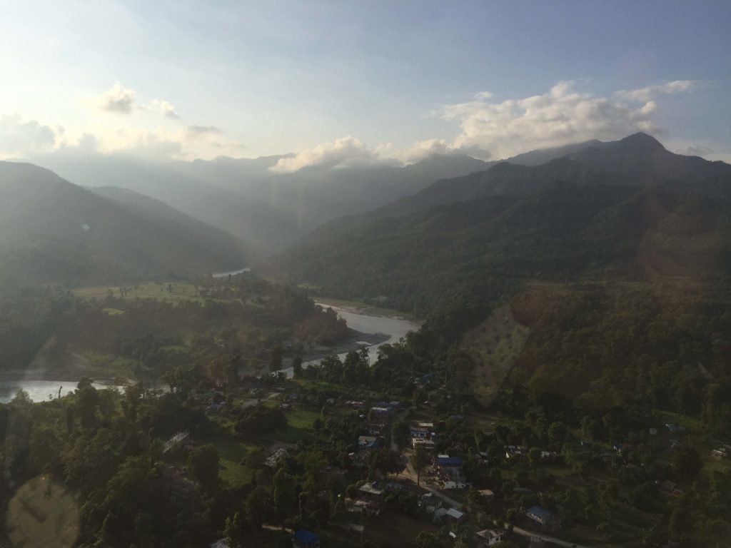 Kathmandu valley and chitwan helicopter tour (39)