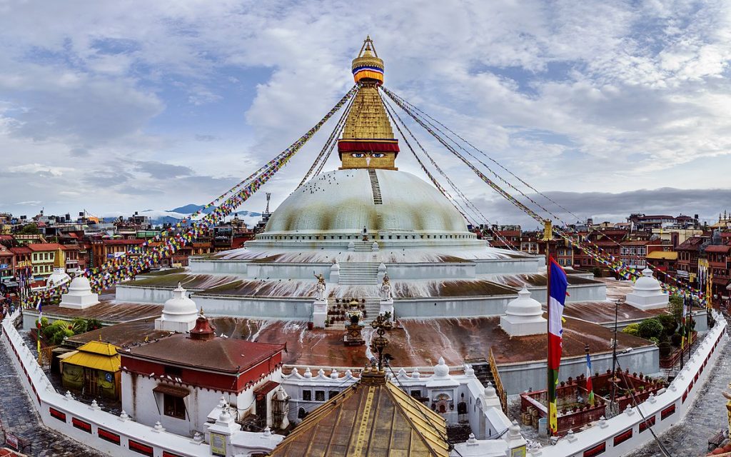 Amazing Night View Of Boudha - Natural Beauty of Nepal